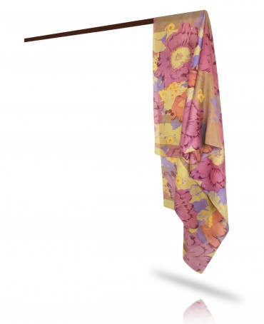 Палантин Женский SN40-FL.HEUREUSE/JAUNE